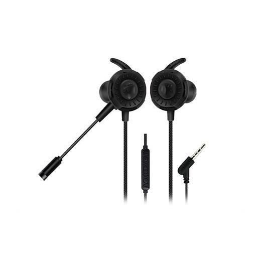 Hytech Hy-Gk1 3,5 Oyuncu Esnek Mikrofonlu Siyah Kulakiçi Kulaklık