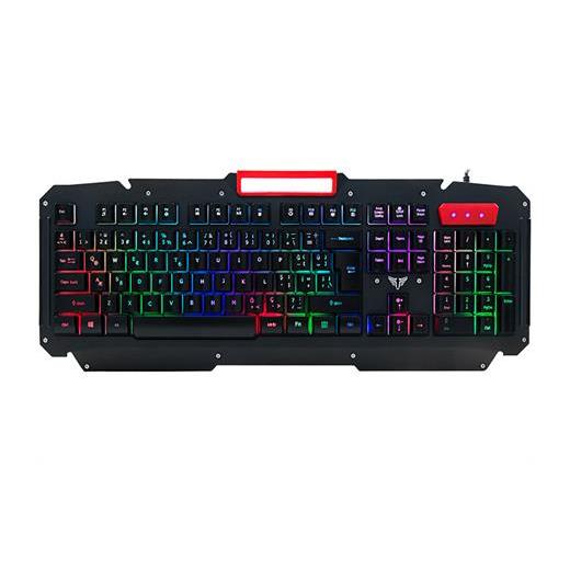 Everest Kb-R800 Metafor Usb Gökkuşağı Aydınlatmalı Q Metal Yüzey Gaming Oyuncu Klavyesi