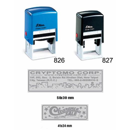 Shıny S-827 Siyah Kasa Siyah Ped 50X30Mm