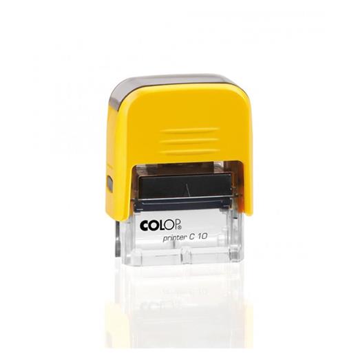 Colop Prınter C10 Sarı Kasa Siyah Keçe - 10X27Mm