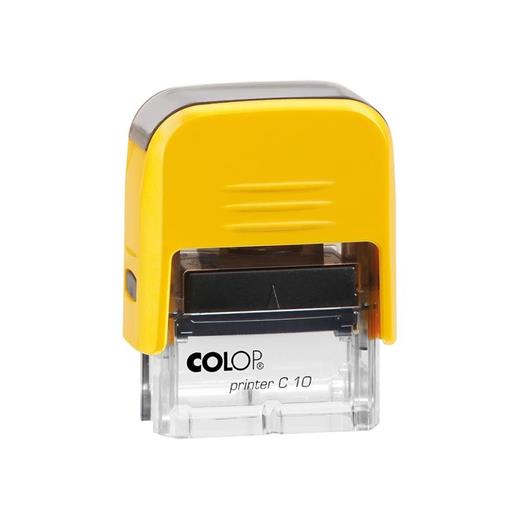 Colop Prınter C10 Sarı Kasa Siyah Keçe - 10X27Mm
