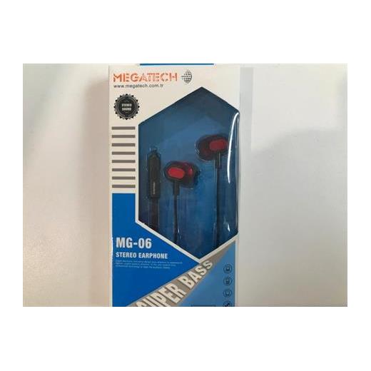 Megatech Mg-06 Kırmızı Mikrofonlu Kulaklık