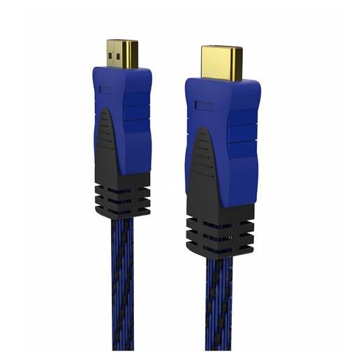 Inca Ihk-05T 5Mt Örgülü Altın Uç 2.0V Hdmı Kablo 18 Gbps Bant Genişliği , 4K& 2K & Full Hd