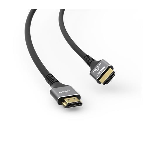 S-Link Slx-Hd4K03 19+1 Hdmı To Hdmı 3Mt Metal V2.0 4K (4096-2160) 60Hz Kablo