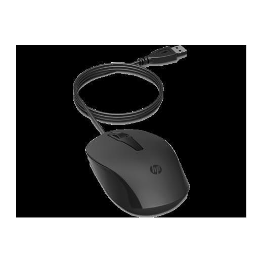 Hp 150 240J6Aa Siyah Kablolu Optik Kablolu Mouse 1600 Dpı Optik Sensörlü