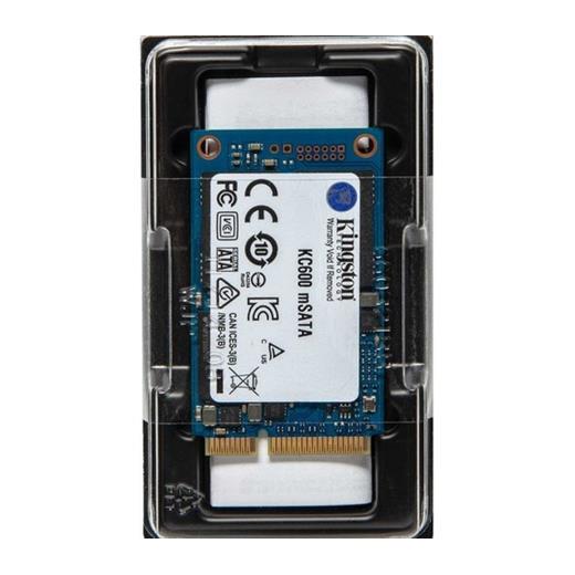 Kingston 256Gb Kc600 550-500Mb-S Msata Ssd Skc600Ms-256G Harddisk