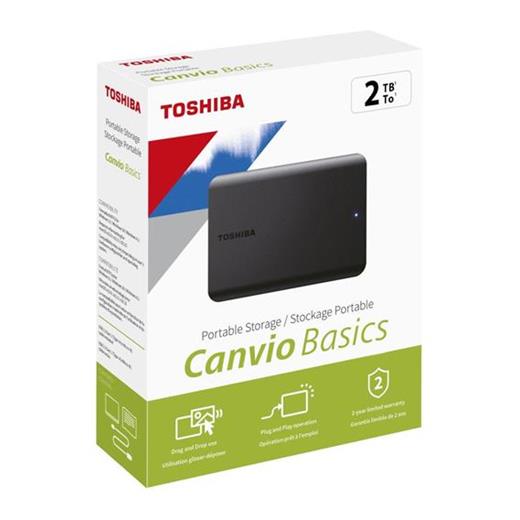 Toshiba 2Tb Canvio Basic 2.5