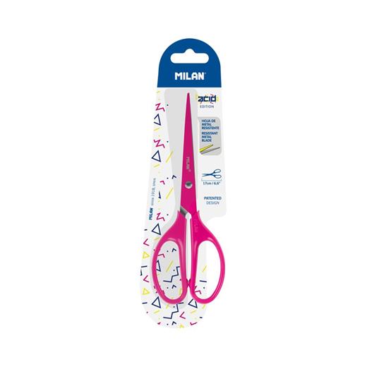 Mılan Bwm10425P Acıd Ofis Tipi Makas - Pembe - 17Cm