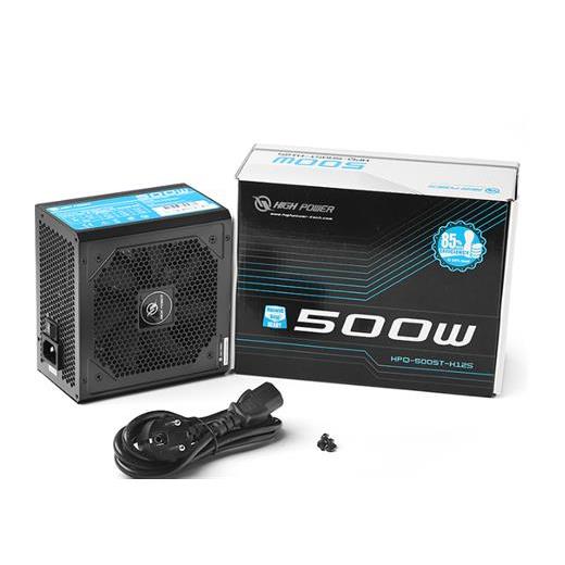 High Power Hpq-500St-H12S 500W 80+ Standard 37.5A Single Rail Aktif Pfc Siyah Atx Güç Kaynağı