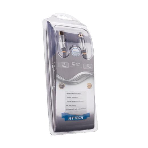 Hytech Hy-P600 Rg6U6 F M To 9.5 Tv M 1.5M Kablo