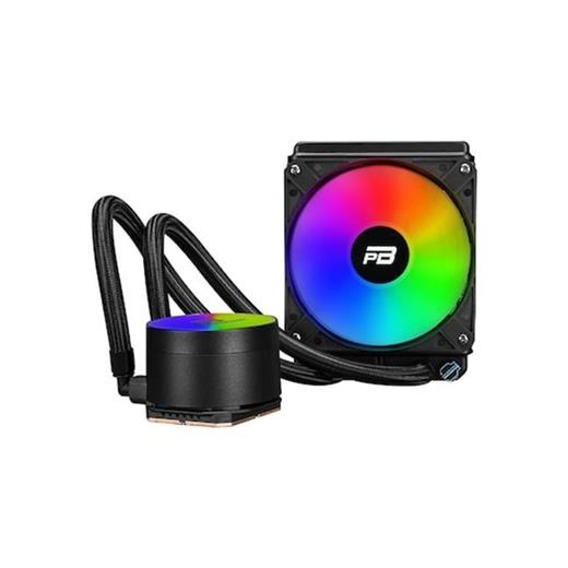 Powerboost Noble 120 Rainbow Fanlı 120Mm (Lga1700-Am4-Am5) Uyumlu Sıvı Soğutma Sistemi (Siyah)
