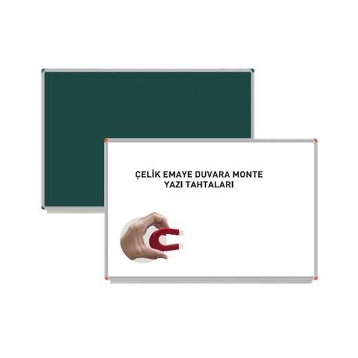 Panda Çelik Emeya Yüzey Duvara Monte Yazı Tahtası  Pan 254  Beyaz 120X140