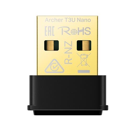 Tp-Link Archer T3U Nano 1300 Mbps Kablosuz Usb Adaptör Ac1300