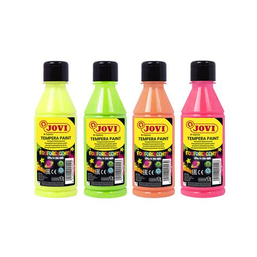 Jovı 519 Guaj Boya Karanlıkta Parlayan Fosforlu 250Ml Yeşil