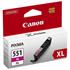 Canon Clı-551Xl M Magenta Kırmızı Yüksek Kapasiteli Mürekkep Kartuş Ip7250 Mx925