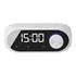 Mikado Md-W7 1200Mah 5W Beyaz Bluetooth-Aux-Derece-Usb-Fm Double Alarmlı Saat Speaker Speaker