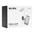 S-Link Sl-M9054 Beyaz Typec 10W Kablosuz Şarj Cihazı Kalemlikli Masa Lambası